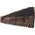 Schal Nerz Tricolor Mink Scarf 160cm Anthrazit Braun Graubeige