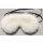 Maske Nerz Leder Augenmaske Schlafbrille Weiß