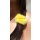 Nerz Haargummi Pelz Armband Haarschmuck Mode Gelb Lemon
