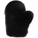 Chinchilla Pelz Handschuh & Rex beidseitig Fell Massage Streichel Soft Grün Schwarz